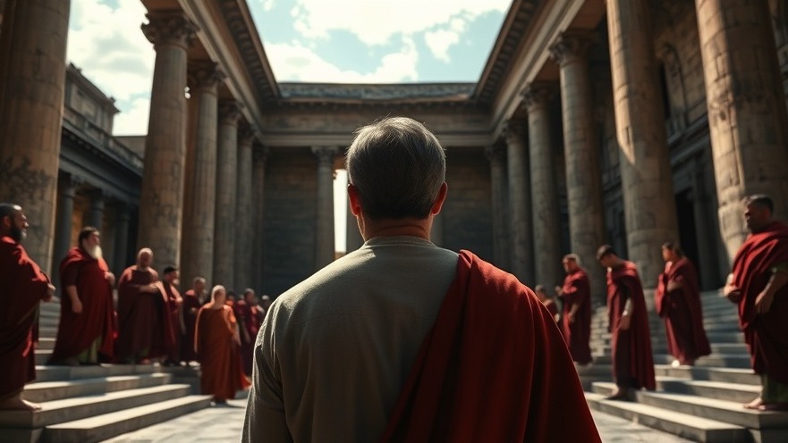 Rick Renner reflects on spiritual warfare in a Roman courtroom scene.
