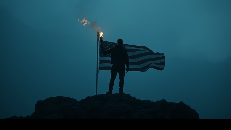 Charlie Kirk stands resolute with a torch, inspiring faith-driven conservatives to reclaim America.