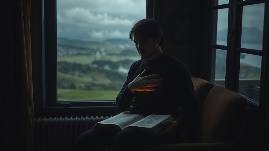 Rick Renner explores spiritual warfare and personal breakthrough in a dimly lit study.