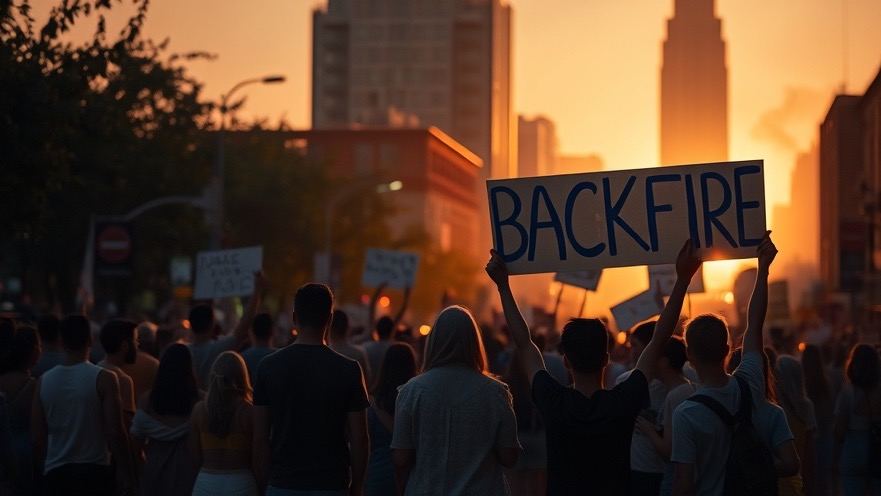 Diverse group unites for activism in public square, symbolizing spiritual awakening and collective change.