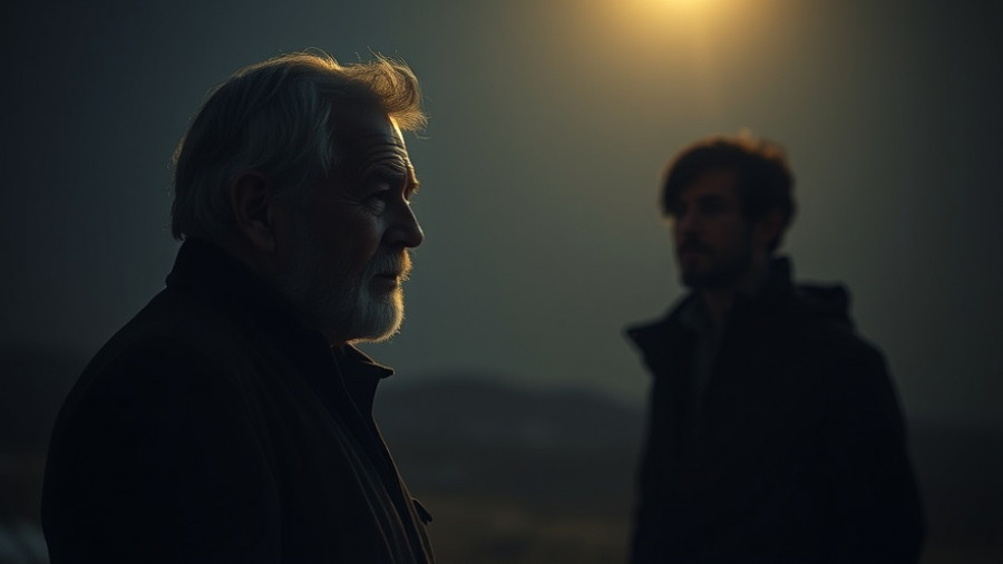 Lance Wallnau contemplative scene, pondering life's moments.