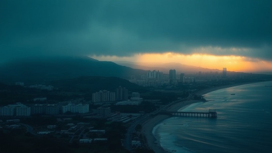 A misty dawn over San Diego, embodying the power of prayer and spiritual growth.
