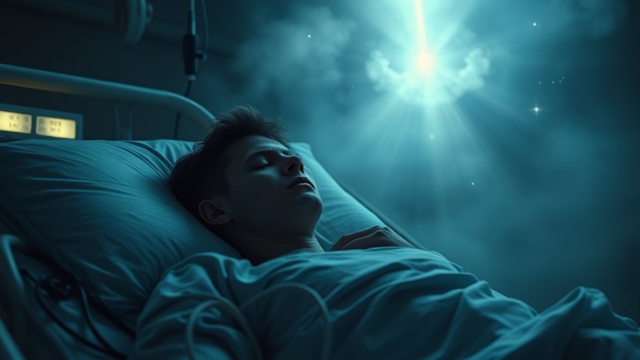 A young man dreams of spiritual realities in a hospital bed, surrounded by miracles and healings.