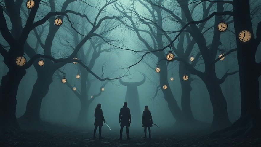 Lance Wallnau's Spiritual Warfare in a misty forest at night, capturing personal breakthrough.