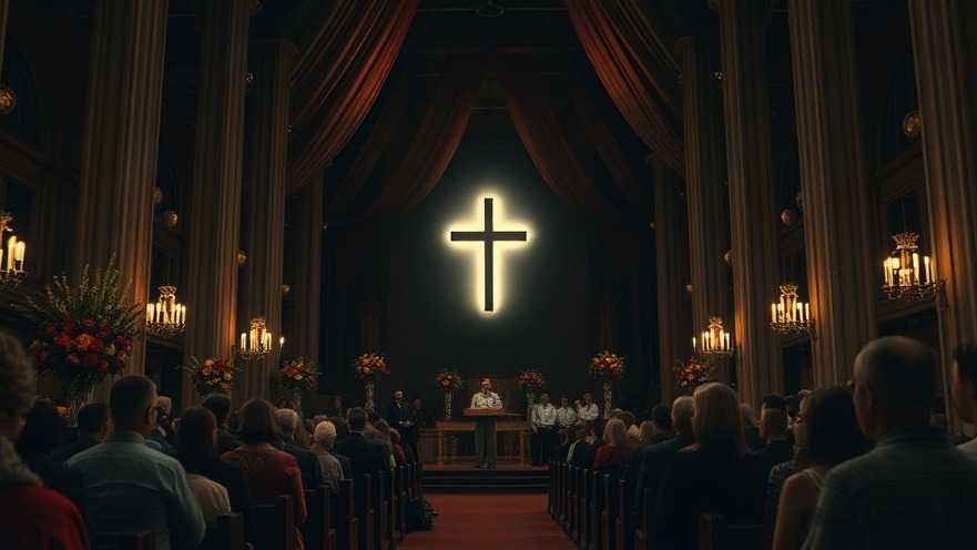 Cinematic scene of spiritual breakthroughs and the power of prayer in a grand church.