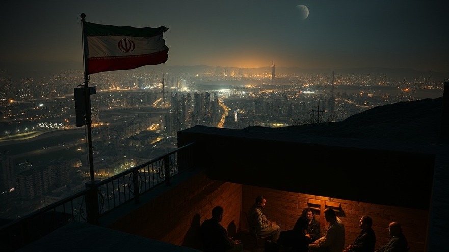 Iranian Church Growth: A hidden gathering under Tehran's night skyline