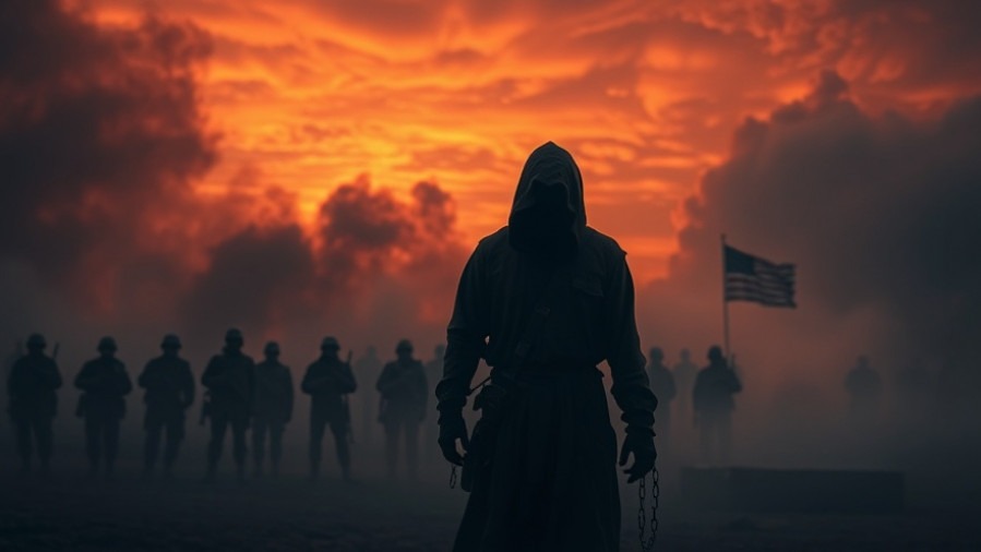 Joseph Z embodies spiritual battles with broken chains in a cinematic scene.