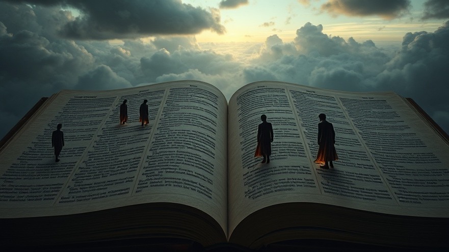 Cinematic scene of ancient book with prophetic figures; Joseph Z, Demystifying the Prophetic.