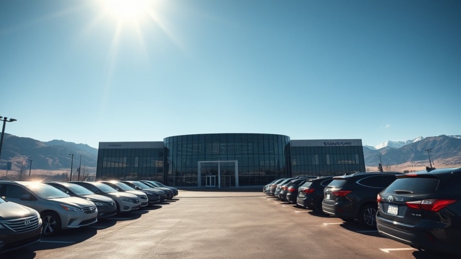 Cinematic view of a modern broadcast center for prophetic journalism in Colorado Springs.