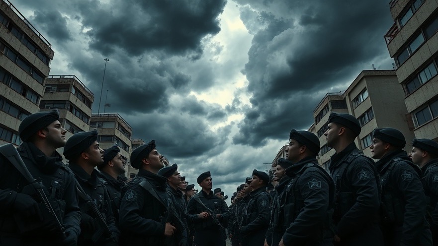 Israeli soldiers embodying resilience in a spiritual battle for Christian values.
