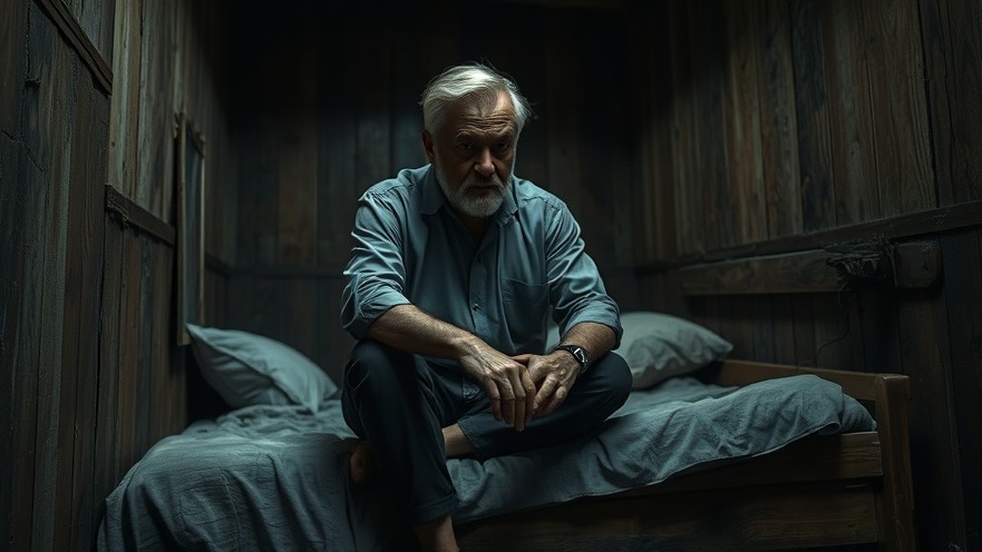 Rick Renner insights on Rapture misconceptions: a solemn man reflecting in a dimly lit room.