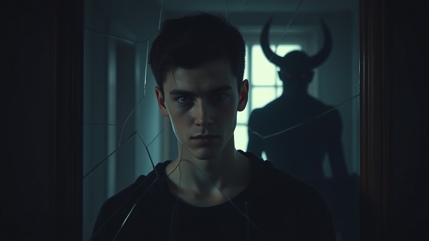 A young man confronts temptation in a dimly lit room, reflecting on spiritual strategies.