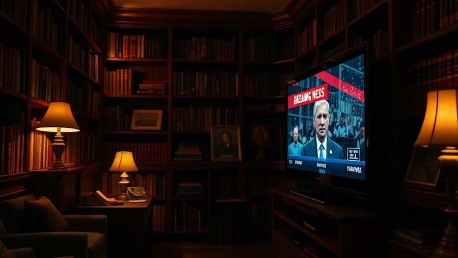 Lance Wallnau discusses economic crisis awareness in a cozy library setting.