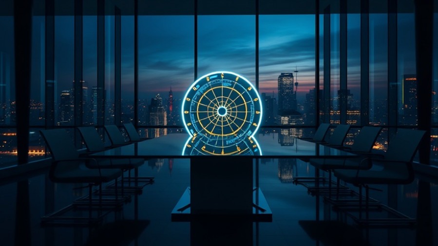 Lance Wallnau's personal breakthrough wheel chart in a dim, cinematic conference room.