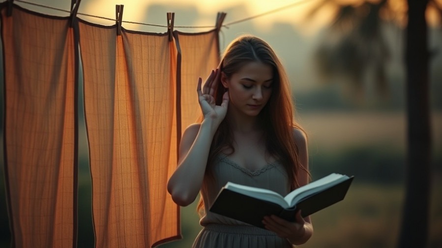 Young woman listening intently at dawn, reading the Bible, symbolizing prophetic leaders and personal breakthroughs.