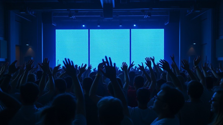 Crowd cheers at a Mario Murillo concert, embracing spiritual warfare for personal breakthrough.