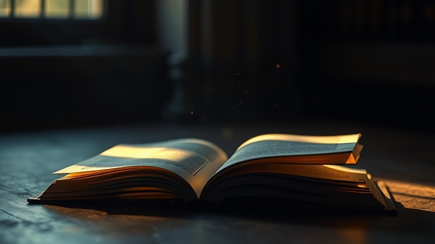 Rick Renner's insights on spiritual warfare illuminated in a glowing open book.