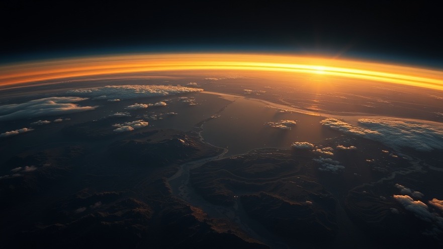 A surreal dawn over a textured Earth, embodying Cindy Jacobs' revival insights.