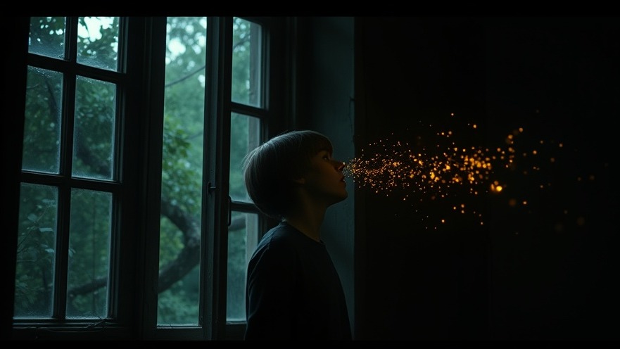 The power of speech illuminates a young figure, revealing prophetic words and faith-driven encouragement.