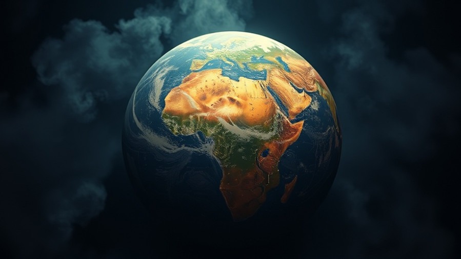 Cinematic globe representing Lance Wallnau's kingdom-driven influence and financial stewardship.