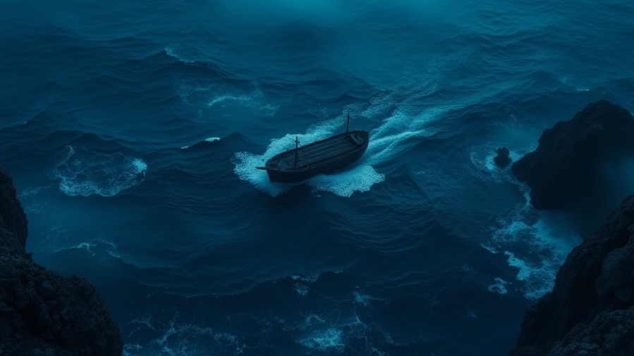 JosephZ's depiction of Noah's Ark amidst stormy seas, highlighting signs of the times.