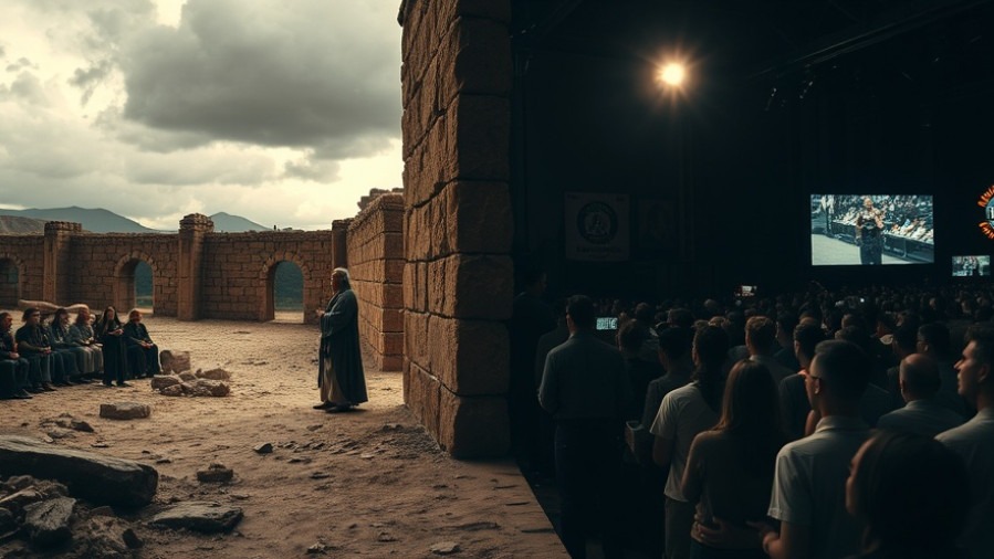 Alan Didio highlights spiritual engagement, contrasting authentic faith with modern spectacle.