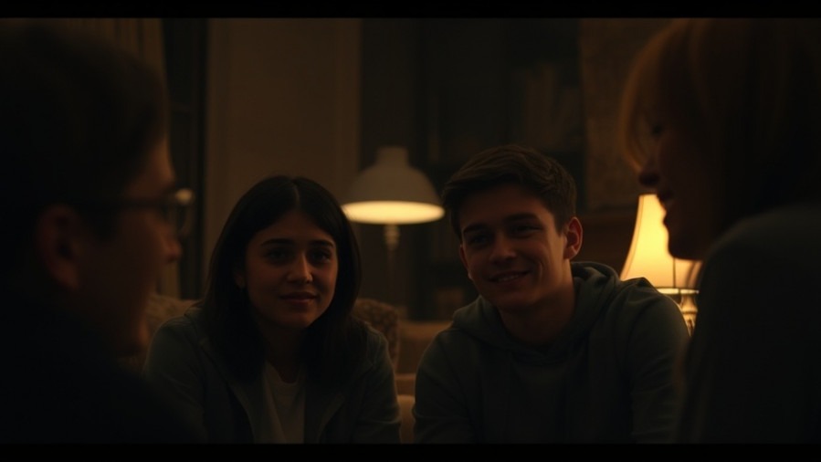 A cozy scene of friends sharing intercession stories, highlighting vulnerability in faith.