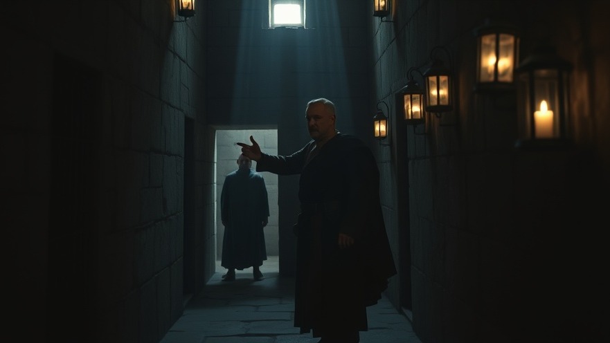 Rick Renner's Spiritual Vigilance illustrated in a tense Roman prison scene with Pontius Pilate.