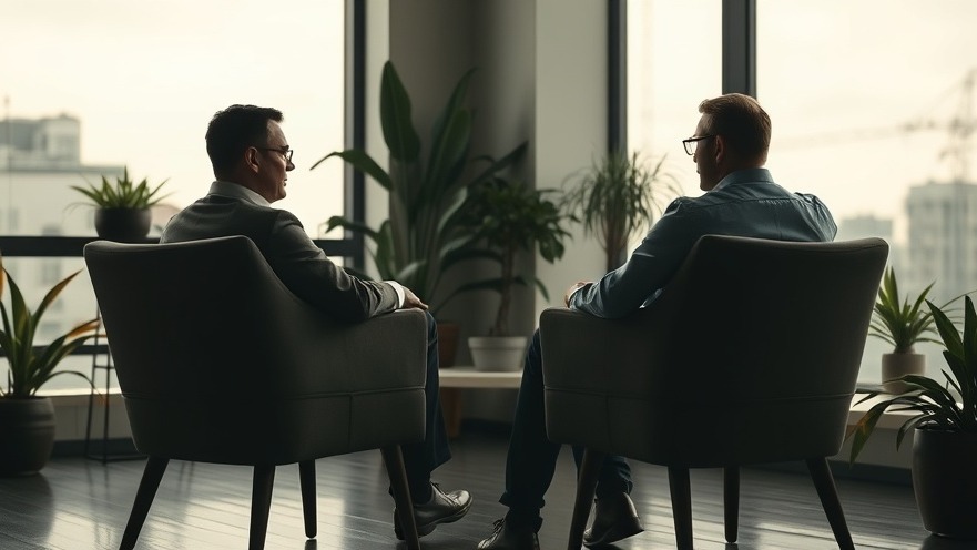 A cinematic scene of two men in conversation, exploring Spiritual Warfare and the Power Of Prayer.