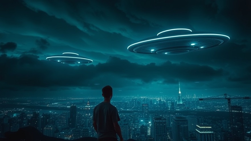 A young man observes UFOs over a city, seeking prophetic insights amid spiritual warfare.