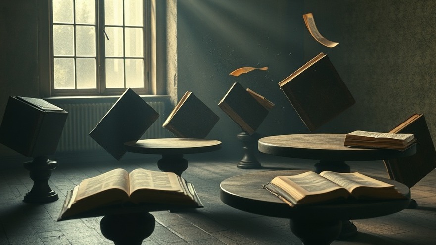 The Power of Prayer depicted in a dramatic scene with Bibles amidst flipping tables.