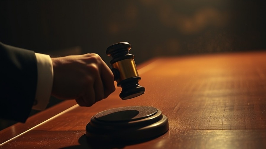 A dramatic gavel strike symbolizes the urgency of soul-winning in Mario Murillo's revival movement.