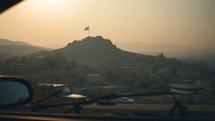 Israeli landscape symbolizing spiritual warfare and faith-driven resilience.
