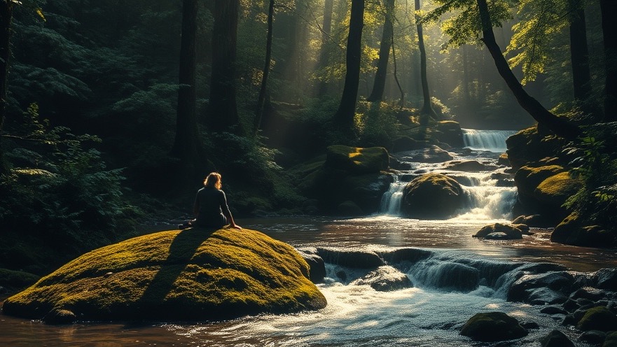 Lance Wallnau inspires personal breakthroughs in spiritual warfare amidst a serene forest.