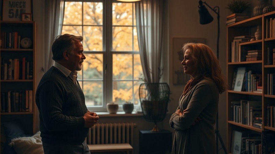 Cozy studio scene of Lance Wallnau discussing Thanksgiving positivity and community outreach.