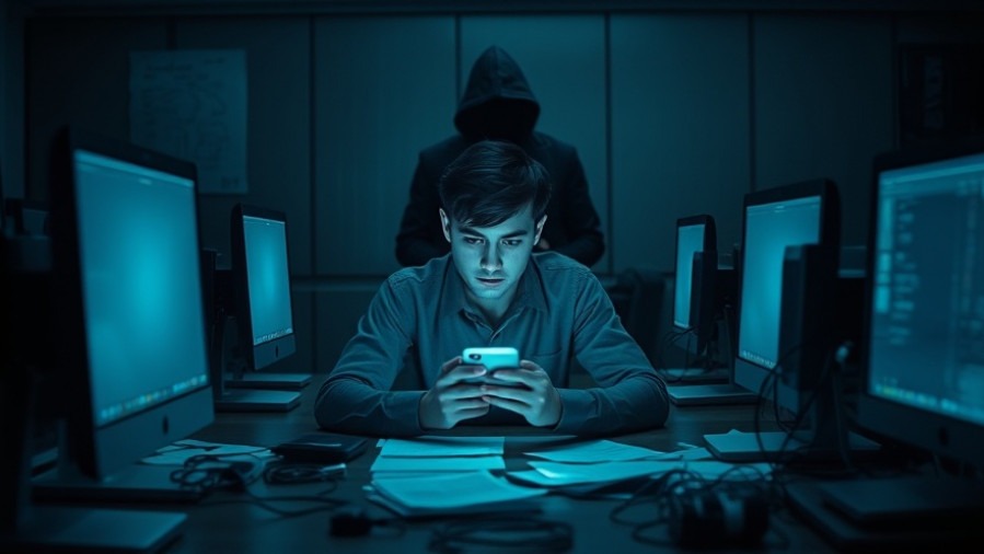 A tense scene reflecting Mario Murillo's spiritual revival themes at night.