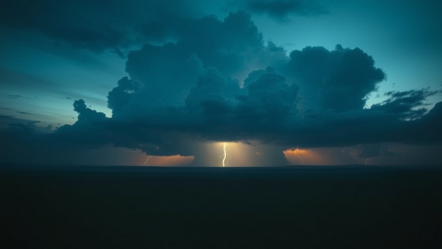 Dimly lit landscape at dawn, echoing revival insights and spiritual awakening.