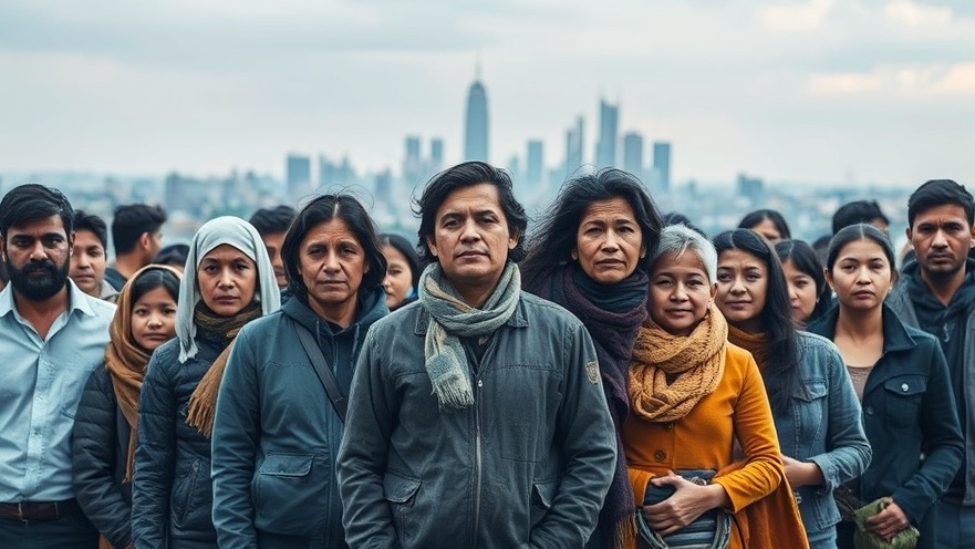 Diverse group symbolizes hope amidst division in revival and reformation.