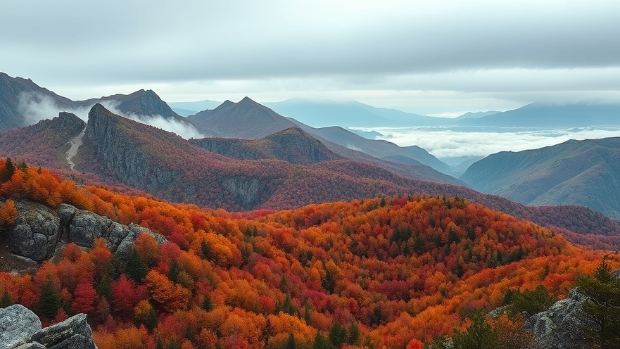 Autumn mountains at dawn symbolize aligning with God's promises in spiritual warfare.