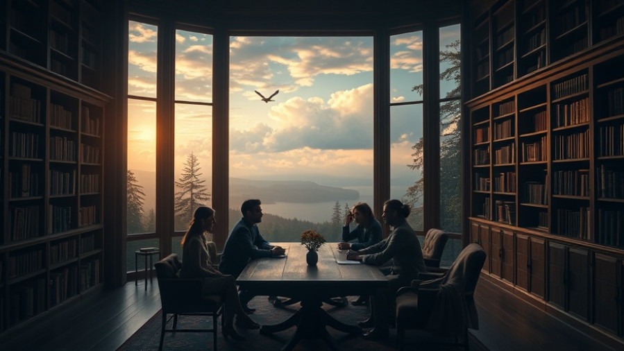 James Goll discusses biblical foundation and future insights in a mystical library.