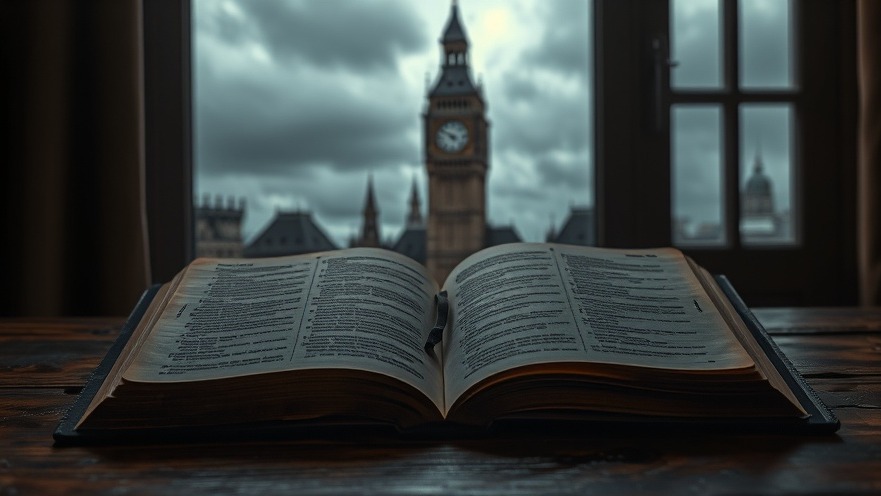 Open Bible on wooden table symbolizes James Goll's teachings on spiritual warfare and personal breakthrough.