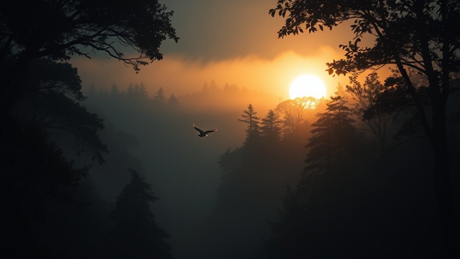 A serene scene of awakening, embodying Lance Wallnau's revival and transformational change.