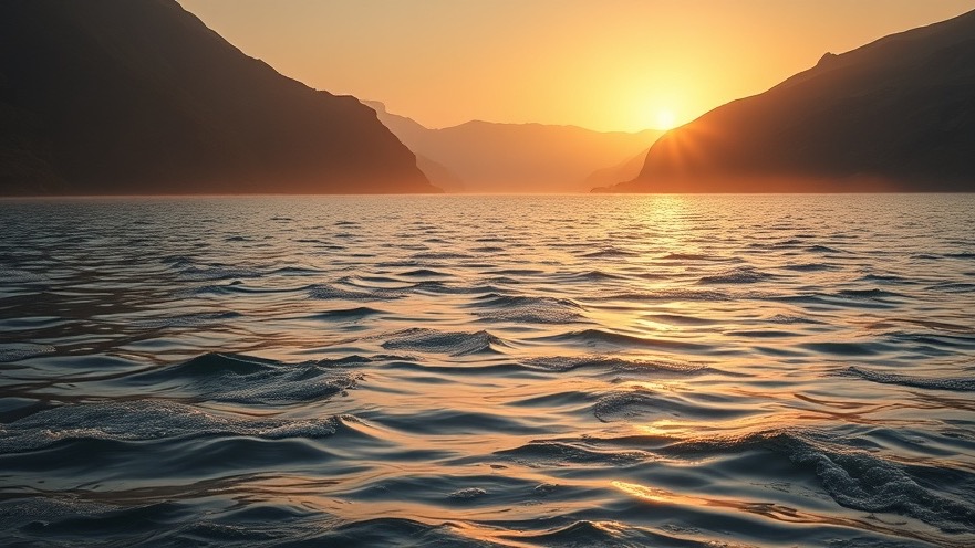 A serene sunset over a lake, embodying boldness in faith and miracles.