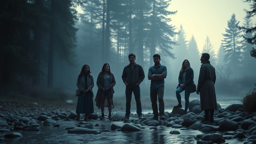 A serene gathering of truth seekers in nature, embodying love and trust.