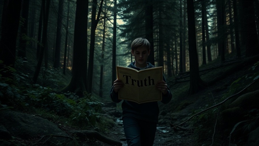 A young man navigating a dense forest, seeking personal breakthrough through spiritual warfare.