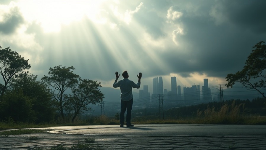 James Goll's The Power Of Prayer in a cinematic scene of spiritual warfare.