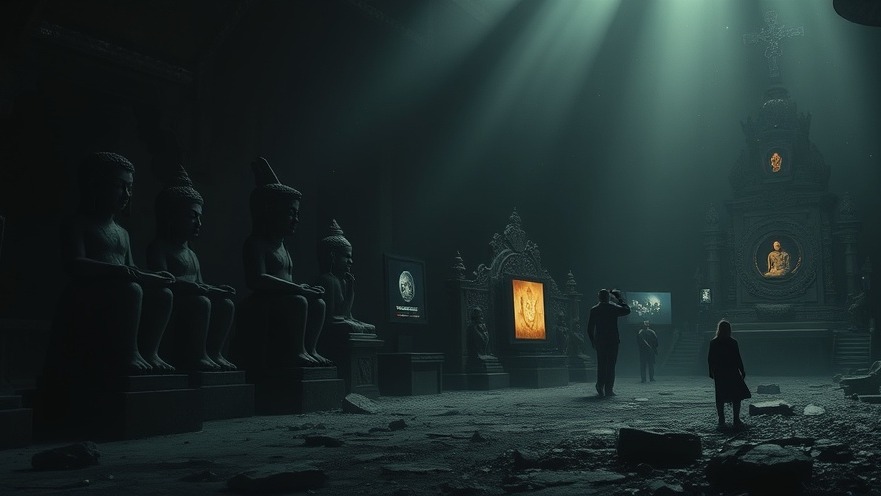 Cinematic evolution of idolatry, reflecting Rick Renner's biblical prophecy for spirit-filled Christians.