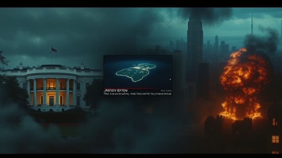 Dramatic spiritual warfare collage with global unrest symbols and prophetic insights.