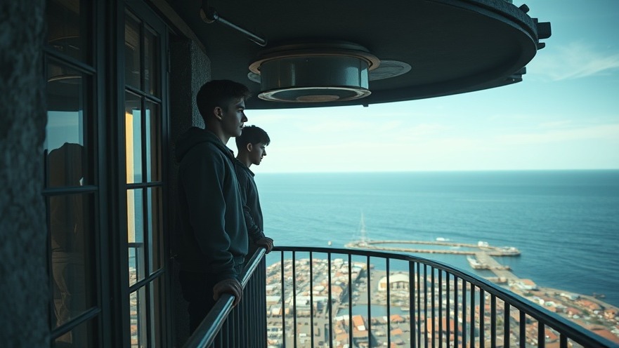 Two men vigilantly guard a lighthouse balcony, embracing the power of prayer amidst personal breakthroughs.