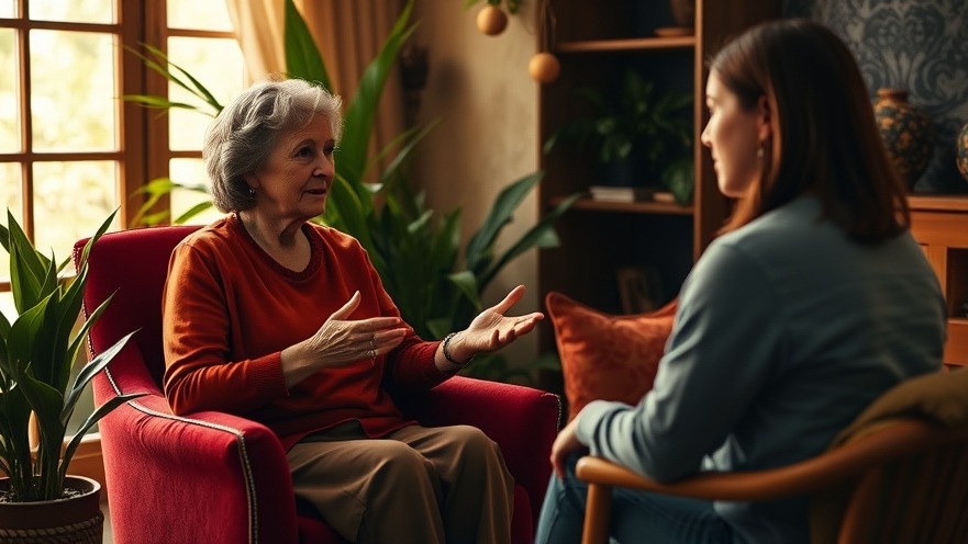 Cindy Jacobs mentoring a young woman in a cozy, warm setting on spiritual warfare.